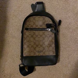 Coach crossbody backpack